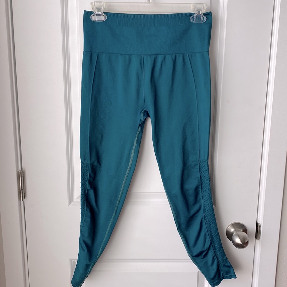 Fabletics Teal High-Waisted Leggings
